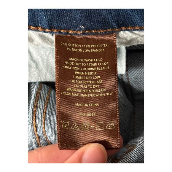 Kut from the Kloth Carrie Boyfriend Jeans blue size 22W - Picture 6 of 6